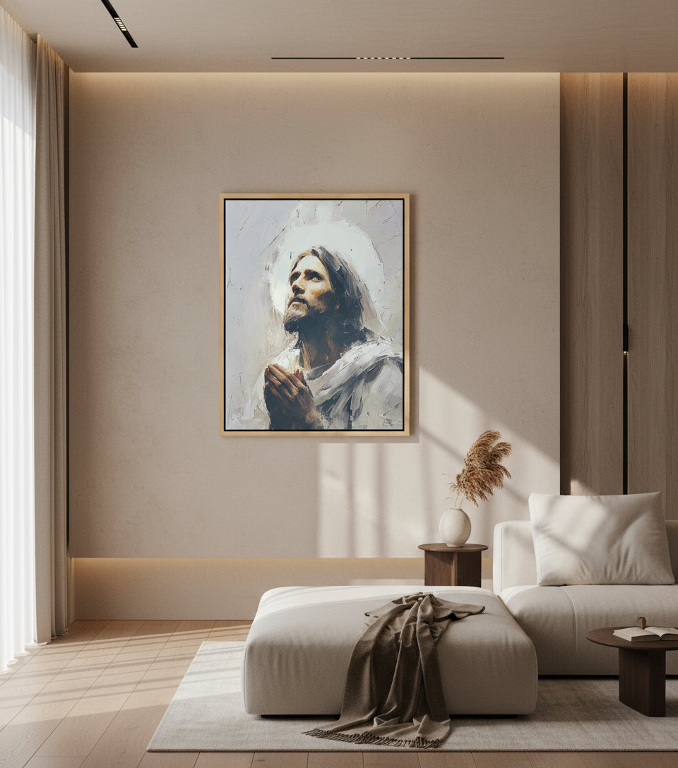 Pure Forgiveness – Jesus Praying for Humanity｜Jesus Canvas