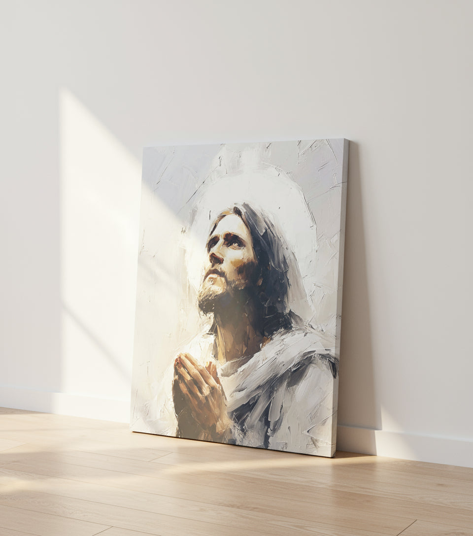 Pure Forgiveness – Jesus Praying for Humanity｜Jesus Canvas