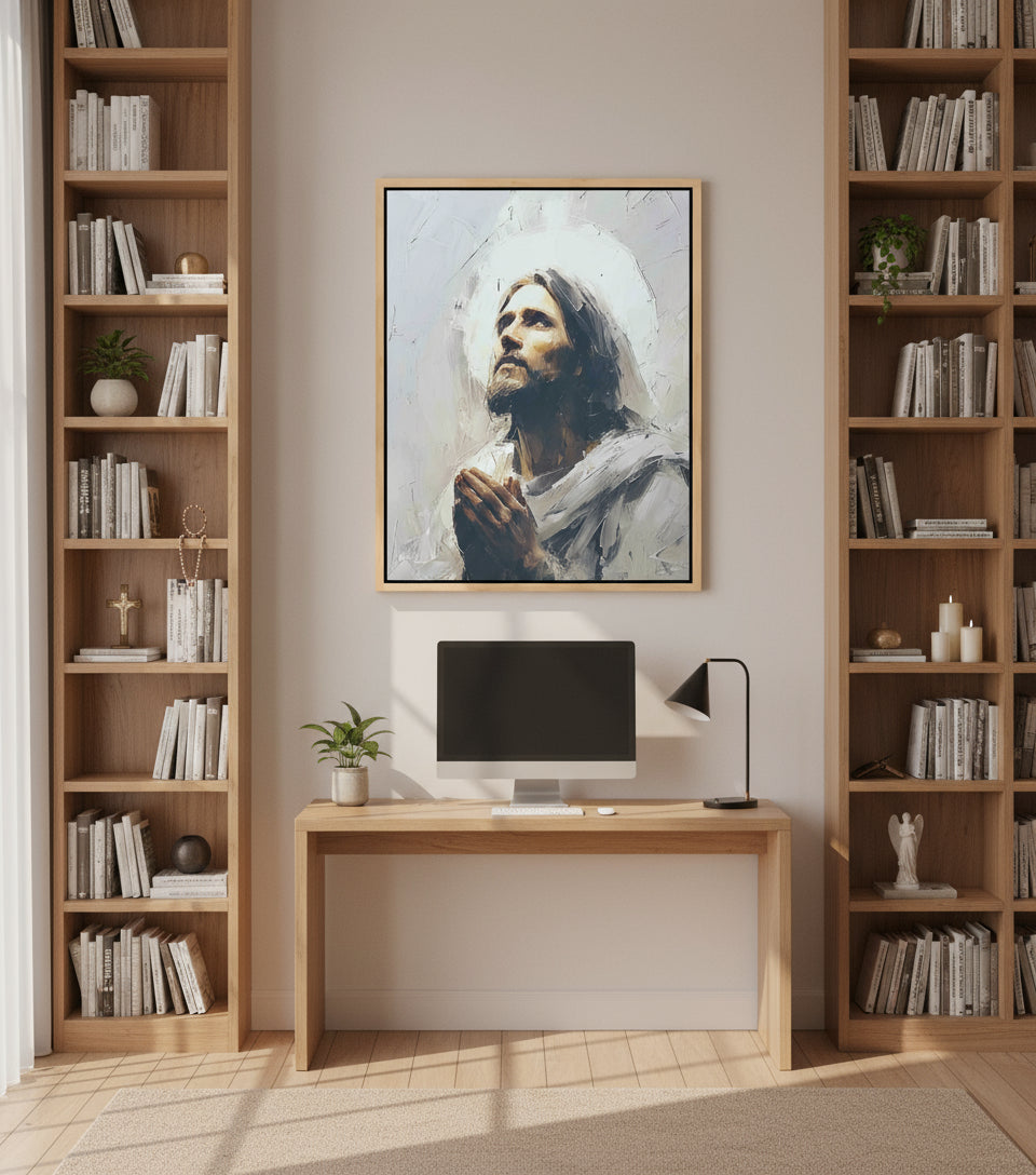 Pure Forgiveness – Jesus Praying for Humanity｜Jesus Canvas