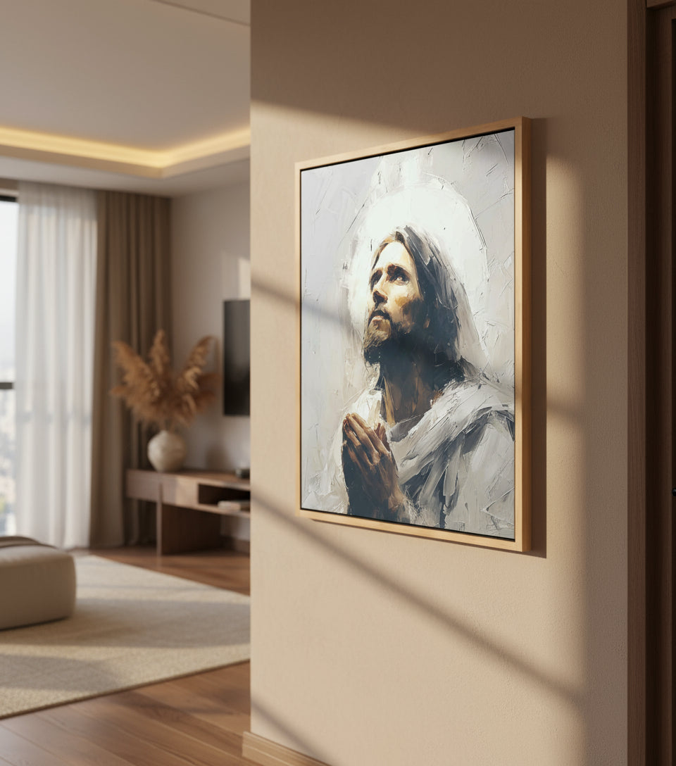 Pure Forgiveness – Jesus Praying for Humanity｜Jesus Canvas