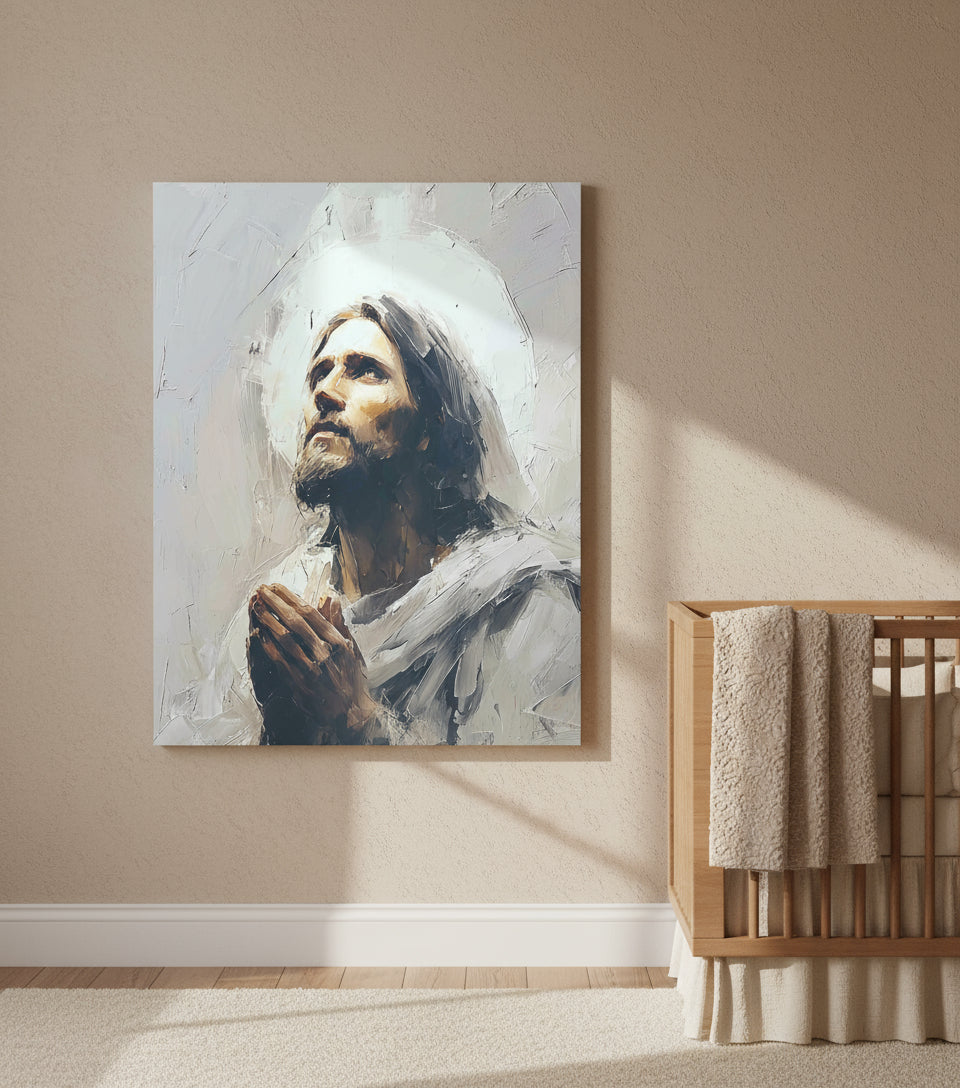 Pure Forgiveness – Jesus Praying for Humanity｜Jesus Canvas
