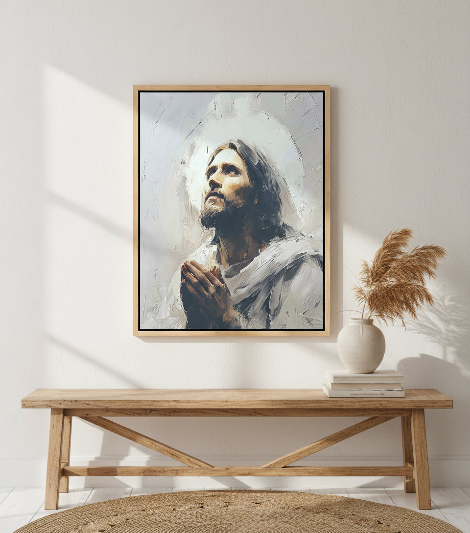 Pure Forgiveness – Jesus Praying for Humanity｜Jesus Canvas