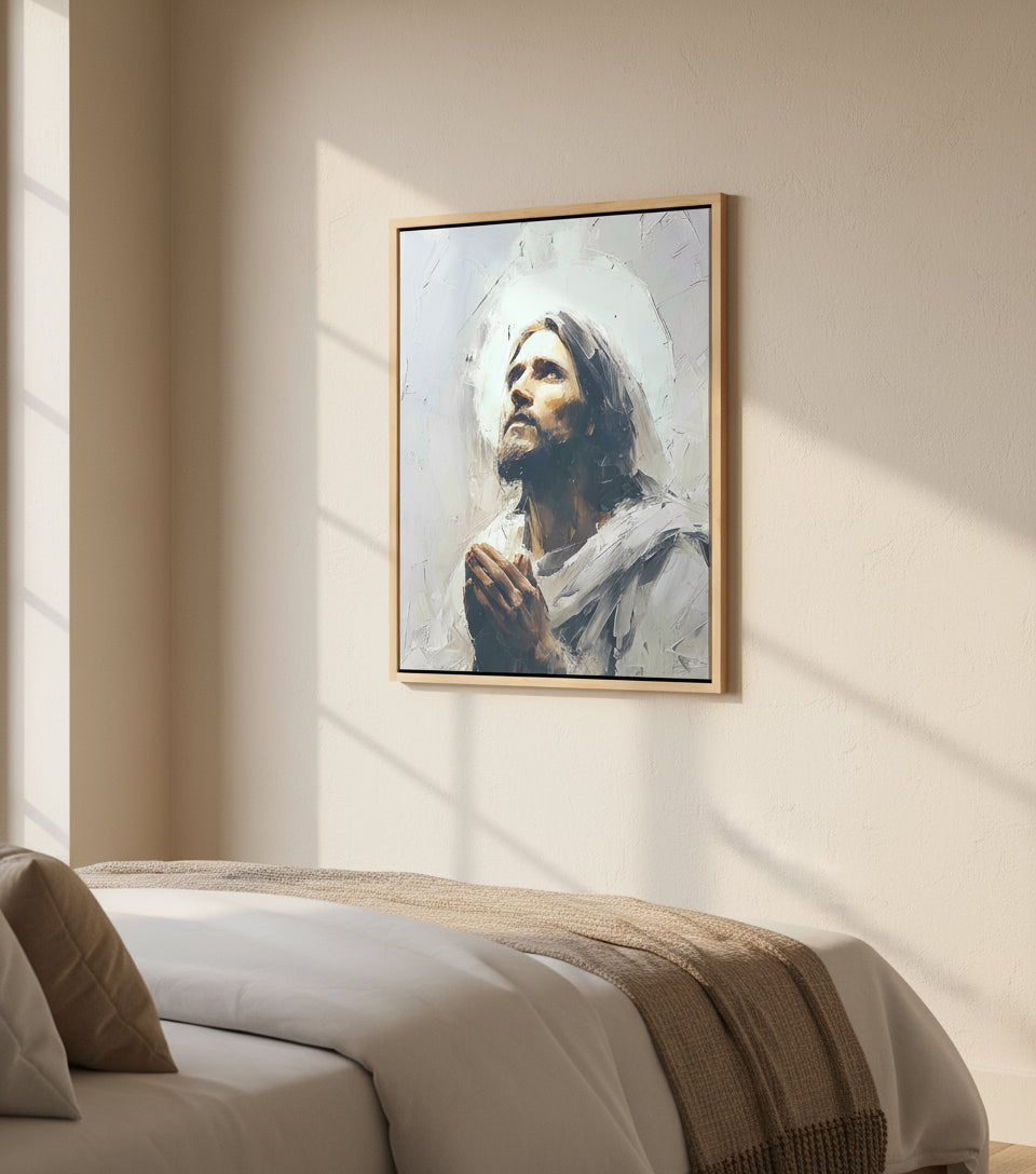 Pure Forgiveness – Jesus Praying for Humanity｜Jesus Canvas