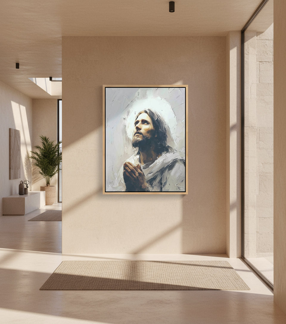 Pure Forgiveness – Jesus Praying for Humanity｜Jesus Canvas