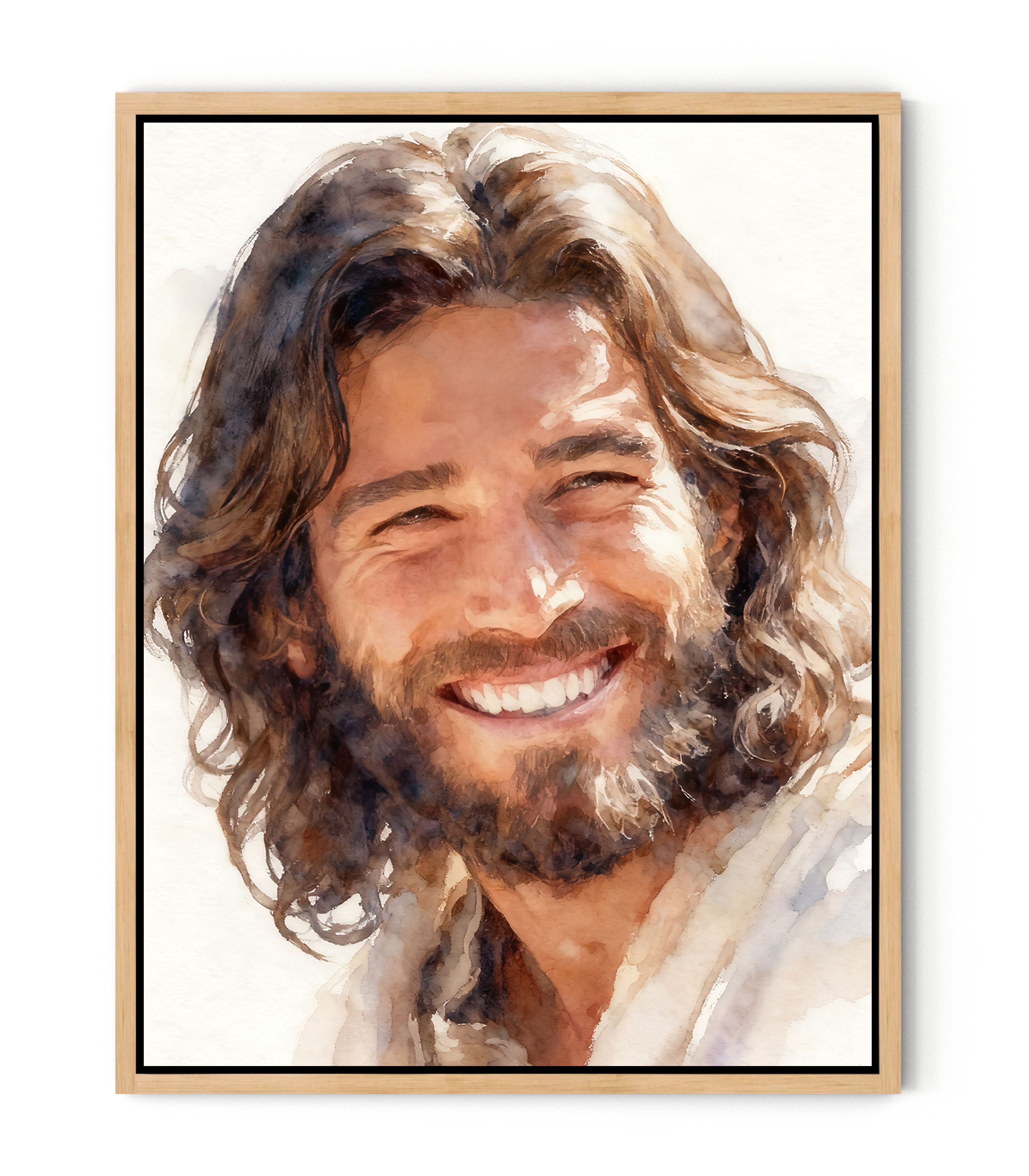 The Joy of Jesus – His Radiant Smile of Light and Grace | FaithfulPrints