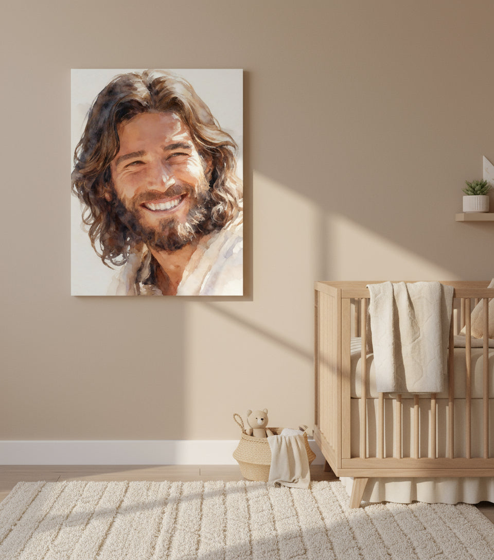 The Joy of Jesus – His Radiant Smile of Light and Grace | FaithfulPrints