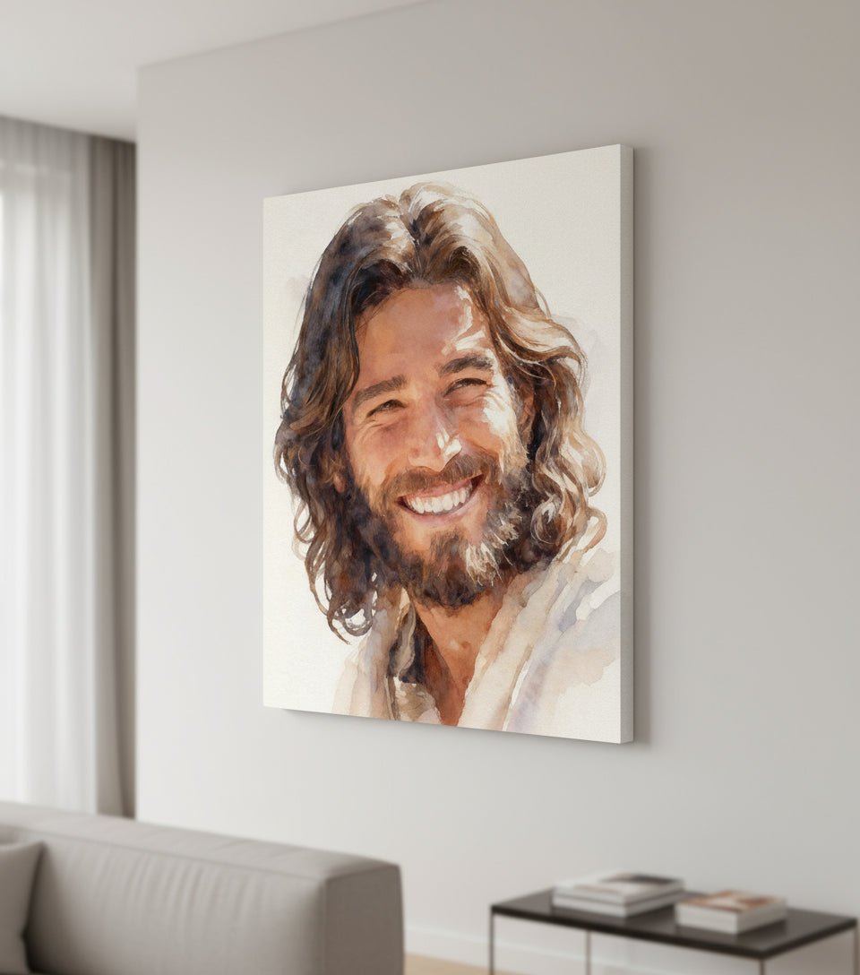 The Joy of Jesus – His Radiant Smile of Light and Grace | FaithfulPrints