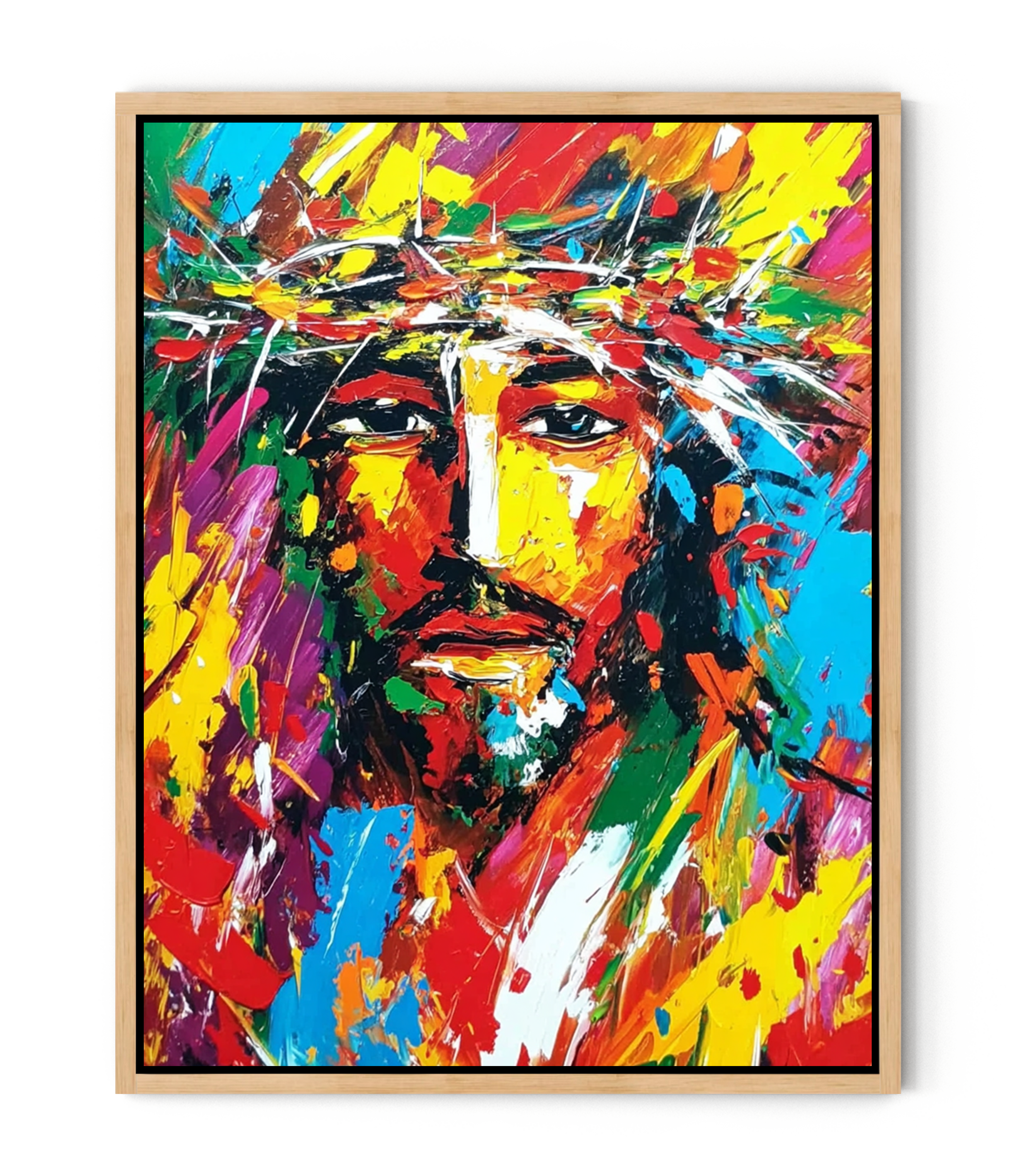 The Face of Redemption – faithfulrints Christian Oil Painting