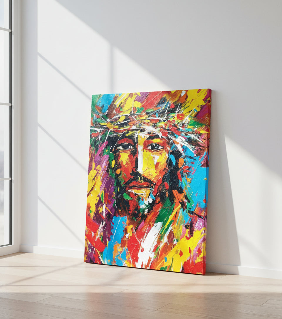 The Face of Redemption – faithfulrints Christian Oil Painting