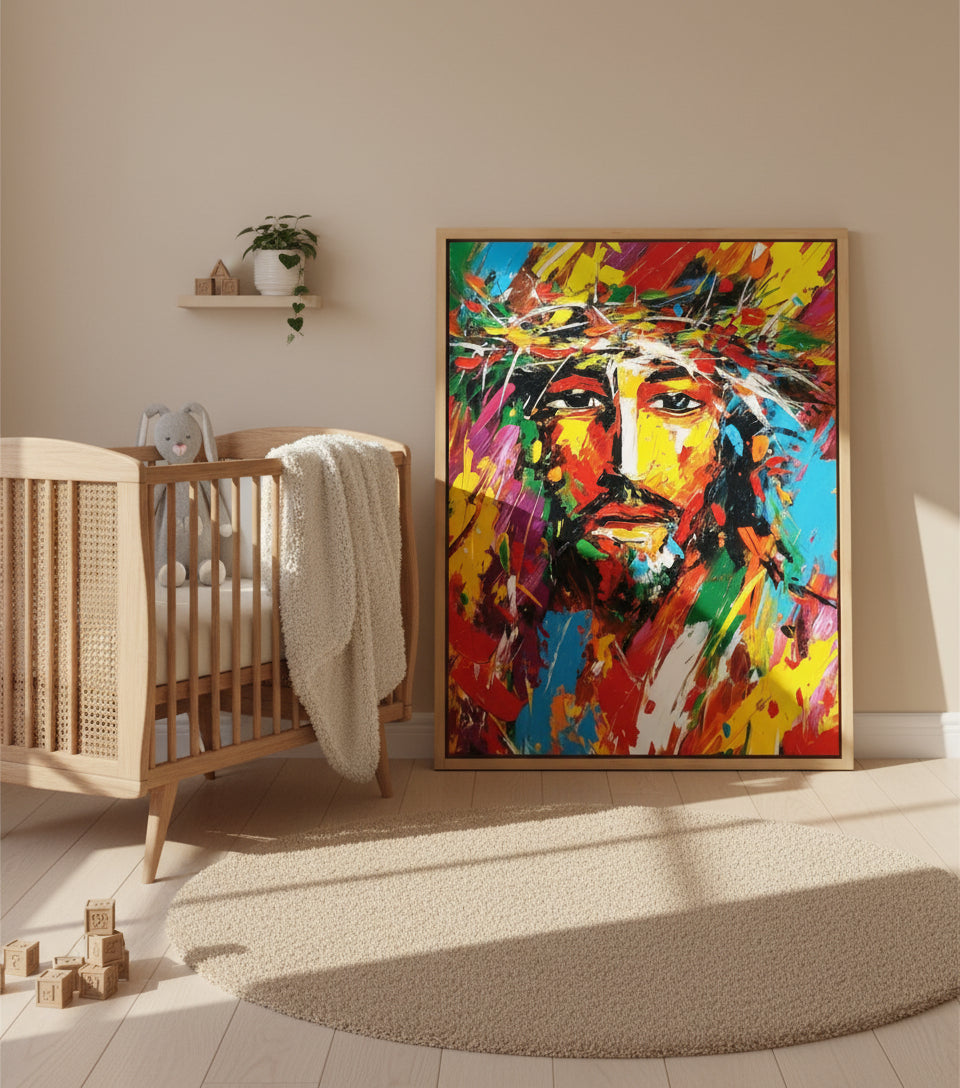 The Face of Redemption – faithfulrints Christian Oil Painting