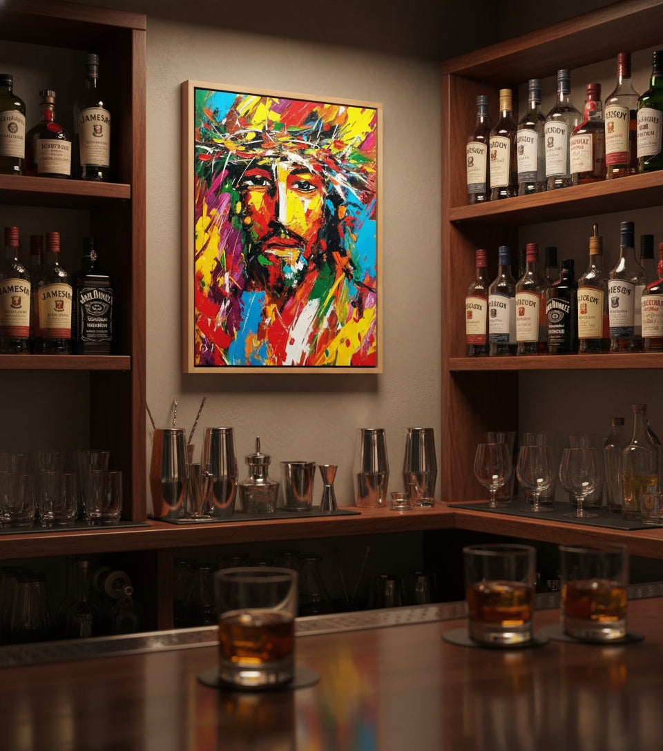 The Face of Redemption – faithfulrints Christian Oil Painting