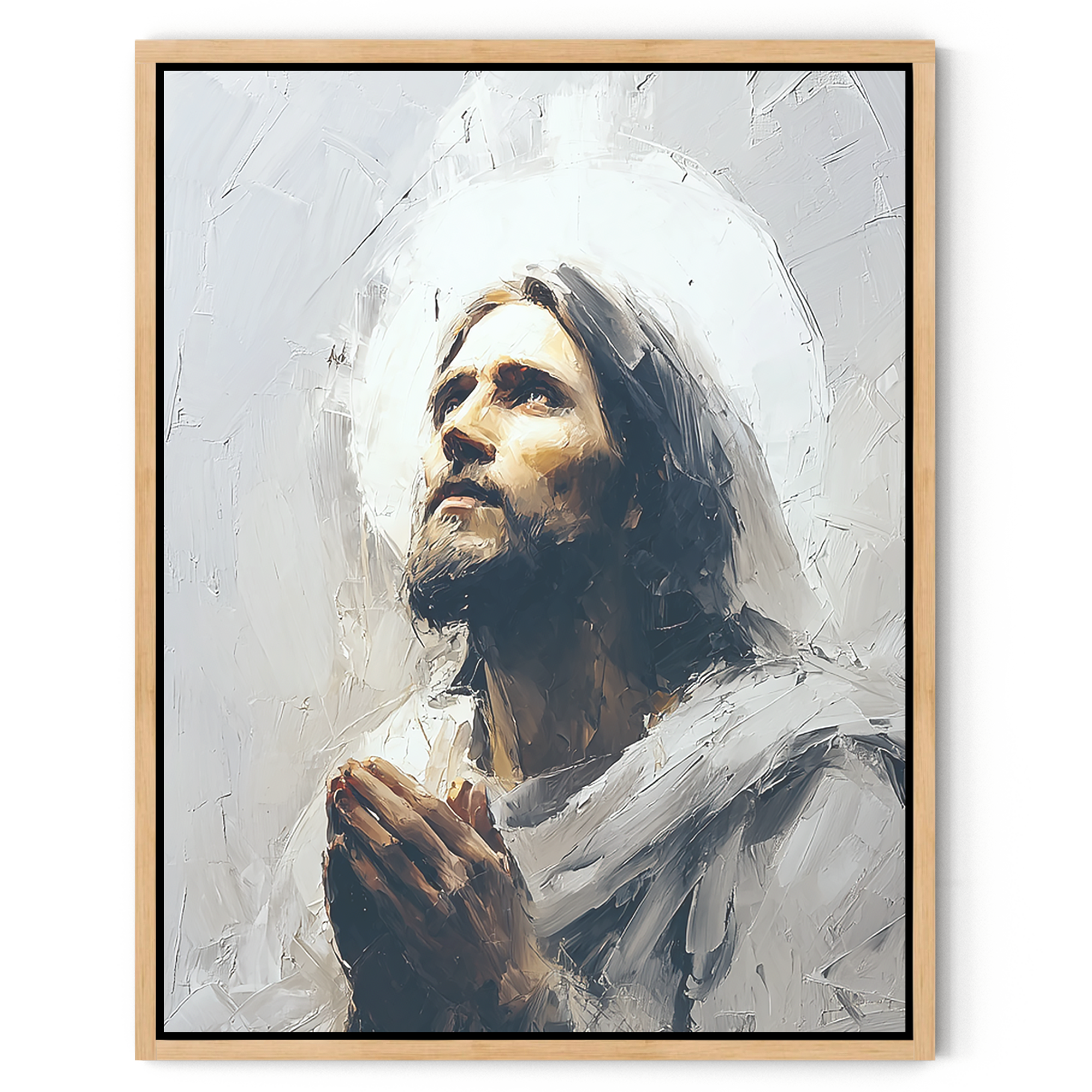 Pure Forgiveness – Jesus Praying for Humanity｜Jesus Canvas