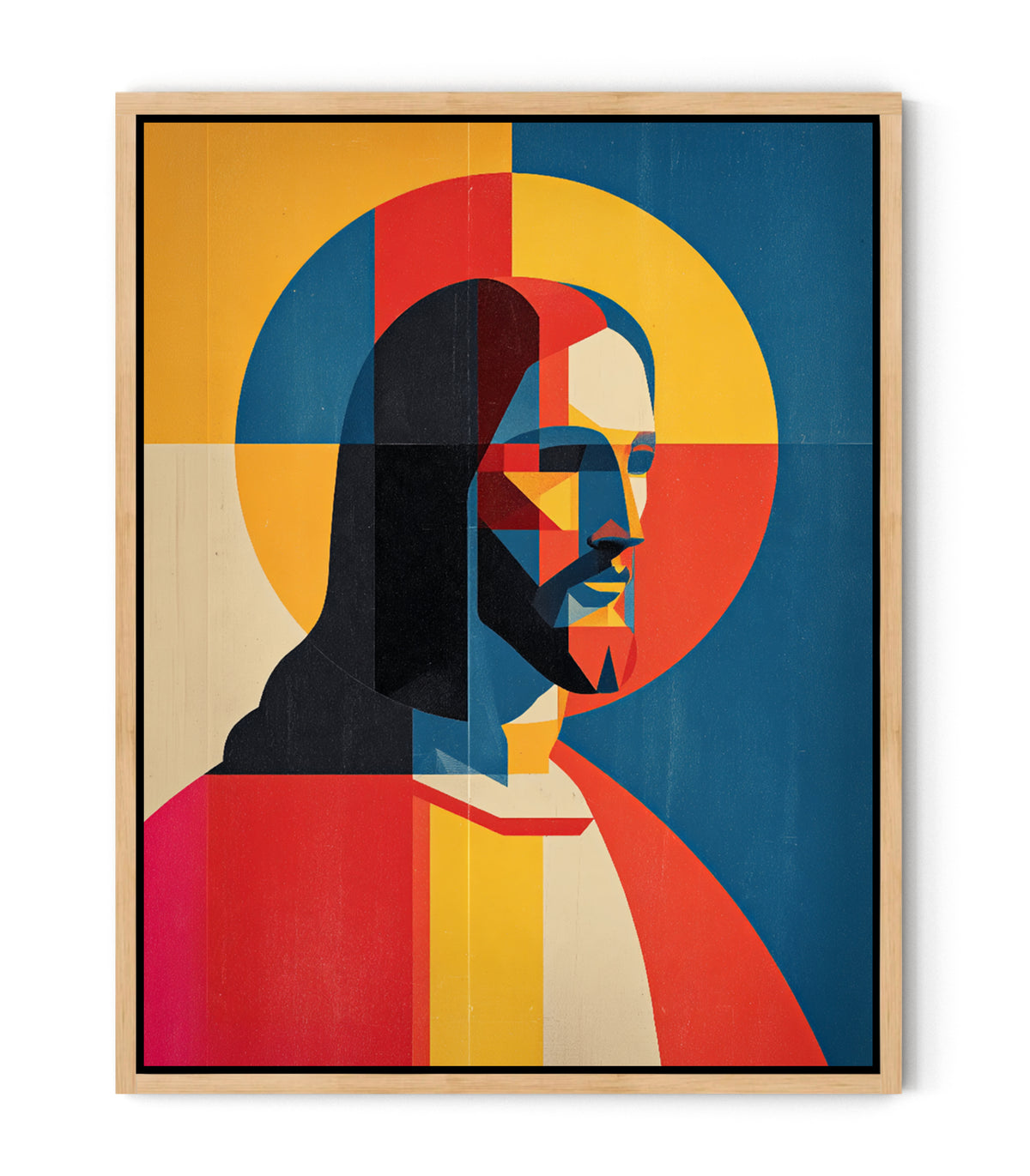 Sacred Geometry – Modern Jesus Christ Wall Art
