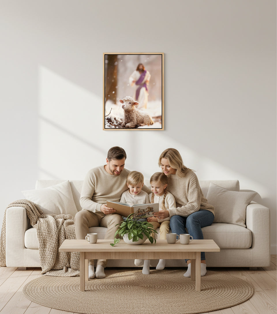 He Runs for the Lost One ｜Jesus Canvas