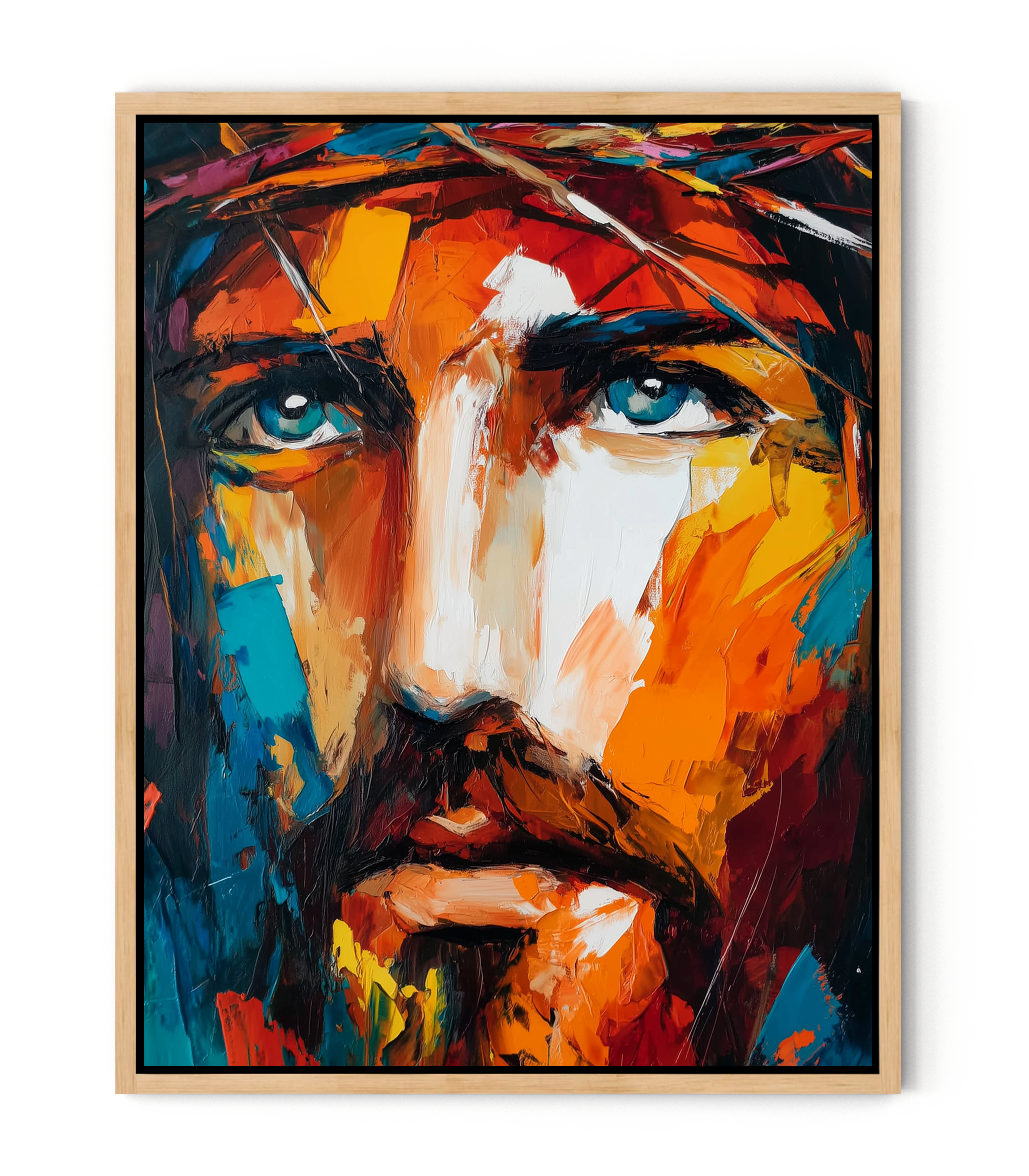 Colors of Sacrifice ｜Jesus Crowned with Thorns Canvas
