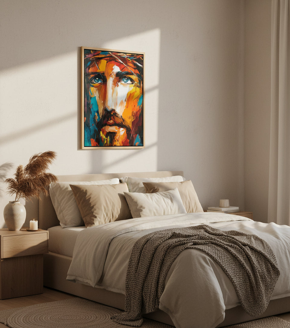 Colors of Sacrifice ｜Jesus Crowned with Thorns Canvas